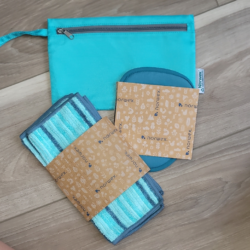 Norwex Blue Accessory Bag